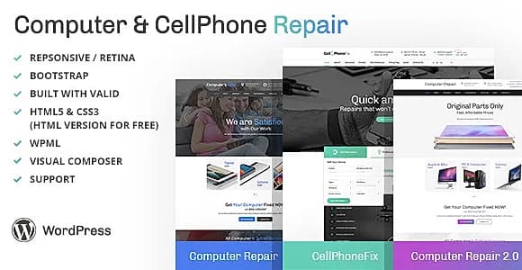 Computer Repair WordPress Theme