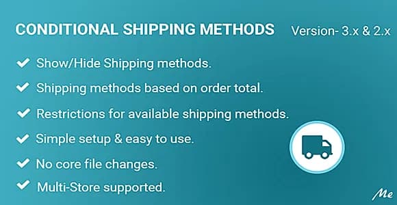Conditional Shipping Methods