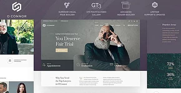 O'Connor WordPress Theme