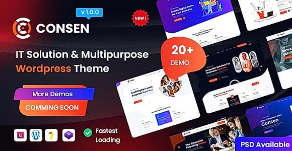 Consen WordPress Theme