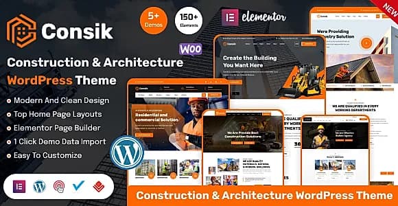 Consik WordPress Theme