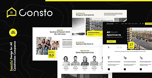 Consto WordPress Theme