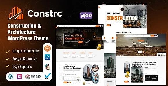 Constrc WordPress Theme