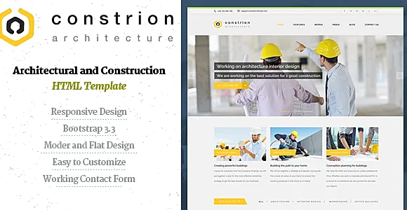 Constrion - Construction and Builder HTML Template