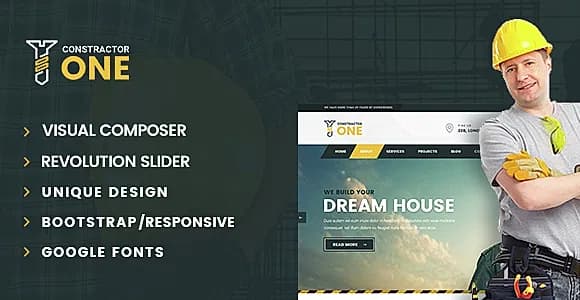 ConstructorOne WordPress Theme