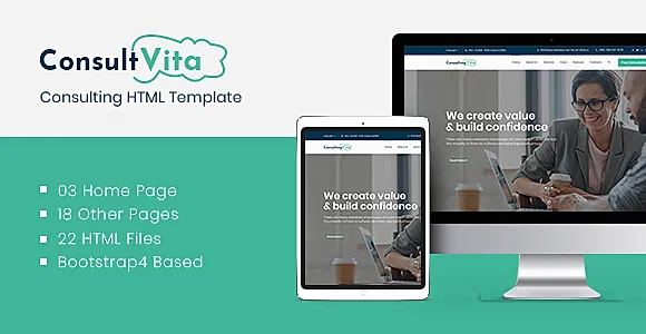Consult Vita || Consulting Bootstrap4 Template