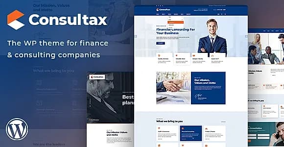 Consultax WordPress Theme