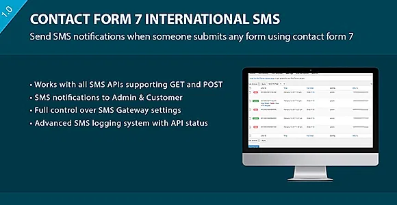 Contact Form 7 International SMS WordPress Plugin
