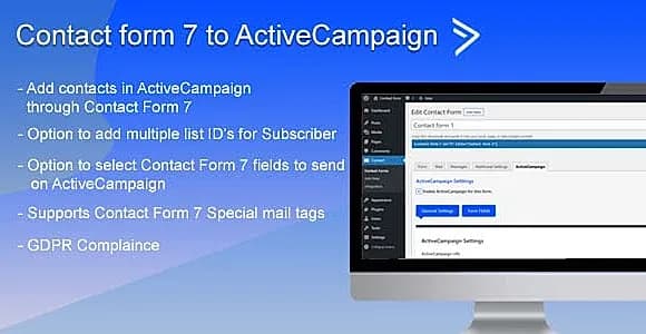 Contact Form 7 to ActiveCampaign WordPress Plugin