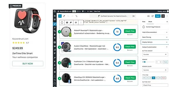 Content Egg Pro WordPress Plugin