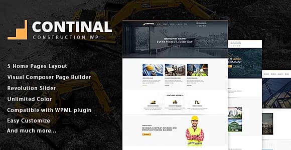 Continal WordPress Theme