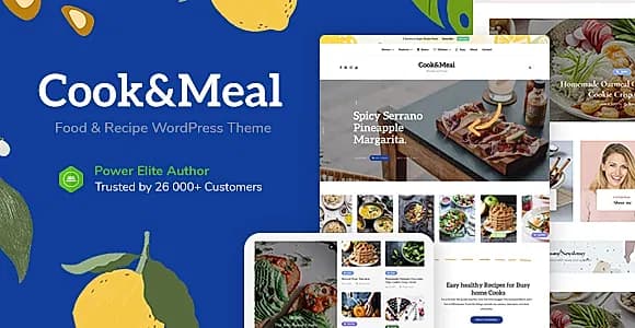 CookAndMeal WordPress Theme
