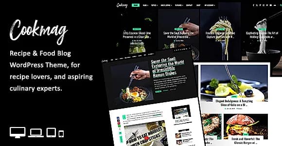 Cookmag WP WordPress Theme