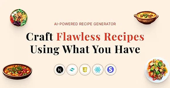 CookWithAI - AI-Powered Recipe Generation Platform SaaS