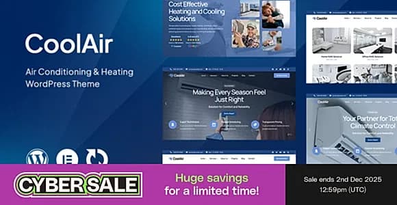 Coolair WordPress Theme