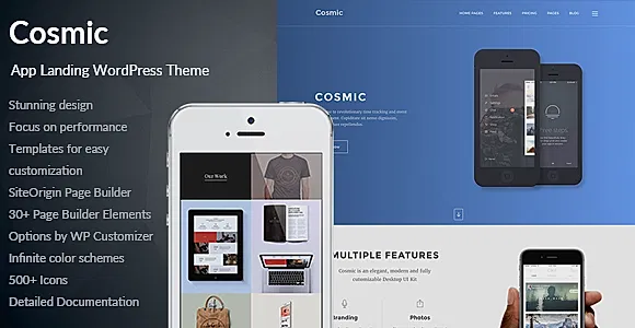 Cosmic WordPress Theme