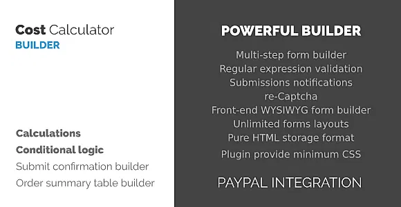 Cost Calculator by AZEXO WordPress Plugin