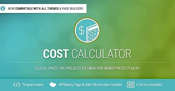 Cost Calculator WordPress Plugin