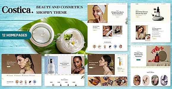 Costica - Beauty & Cosmetics Shopify Theme