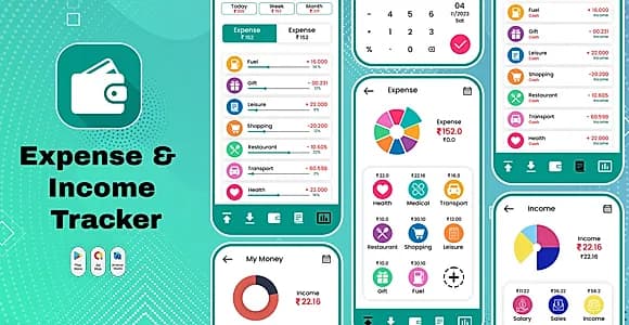 Costy - Simple Money Tracker App - Budget Planner - Expense Tracker - Spending Tracker - Expenses