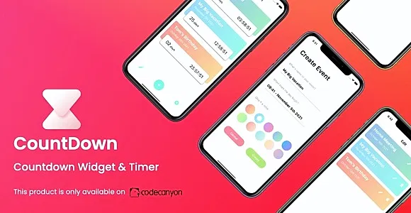 CountDown App (iOS) | Countdown Widget & Timer