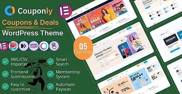 Couponly WordPress Theme