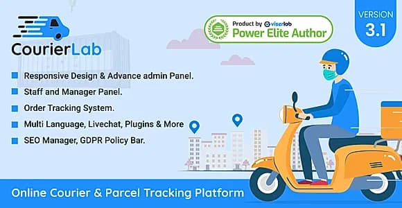 CourierLab - Online Courier And Parcel Tracking Platform