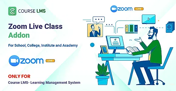 Course LMS Zoom Live Class Addon
