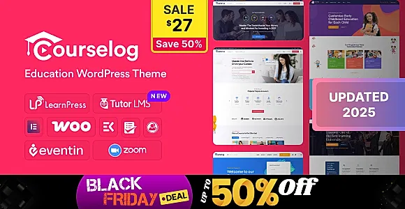 Courselog WordPress Theme