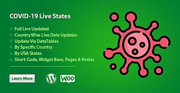 Covid-19 Live Updates Plugin