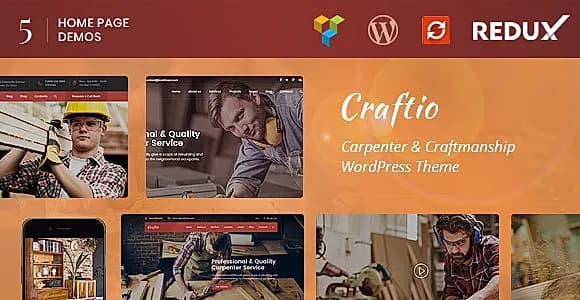 Craftio WordPress Theme