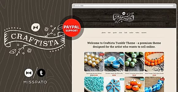 Craftista - eCommerce Tumblr Theme