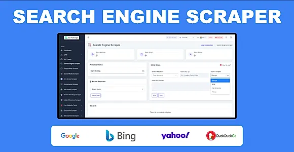 CrawlX - Search Engine Scraper