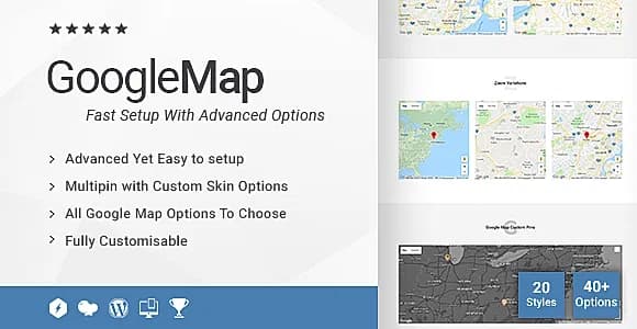 Creative Google Maps Addon for WPBakery Page Builder (formerly Visual Composer) WordPress Plugin
