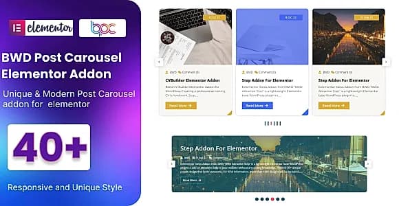 Creative Post Carousel WordPress Plugin