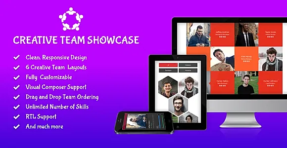 Creative Team Showcase WordPress Plugin