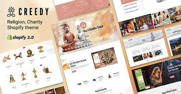 Creedy - Religion, Church & Charity Shopify Theme