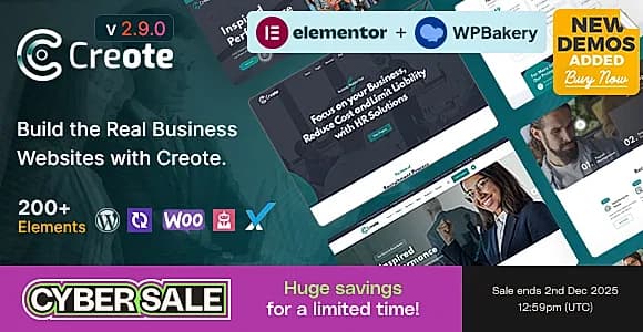 Creote WordPress Theme