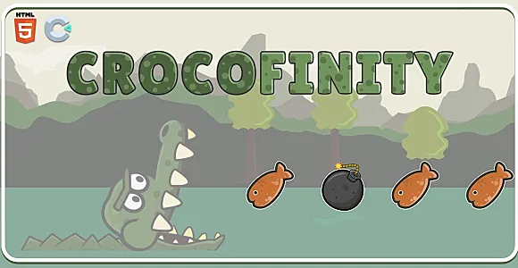 Crocofinity - HTML5 Casual game