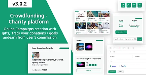 Crowdfunding - Fund raising platform / Charity / Donation