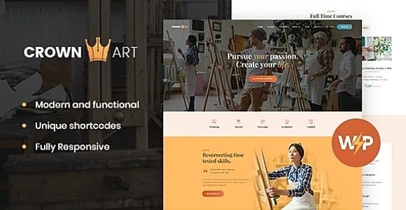 Crown Art WordPress Theme