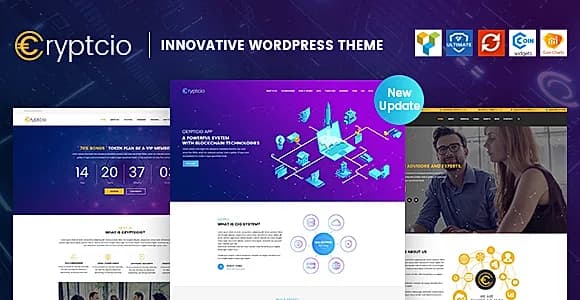 Cryptcio WordPress Theme