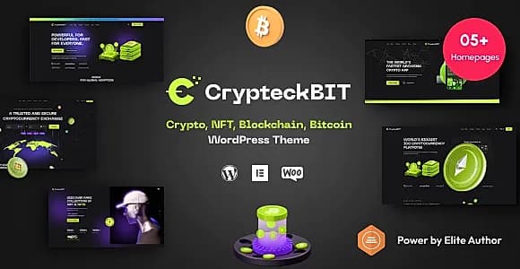 Crypteck WordPress Theme