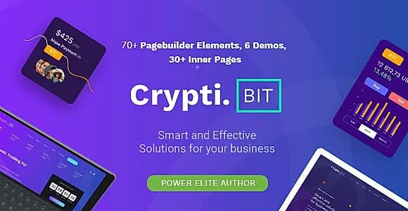 CryptiBIT WordPress Theme