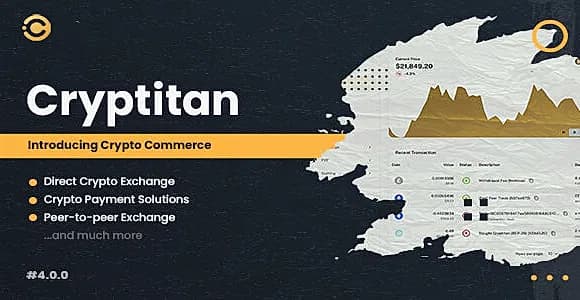 Cryptitan - Multi-featured Crypto Software & Digital Marketplace