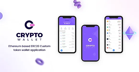 Crypto wallet - ERC20 Ethereum based wallet