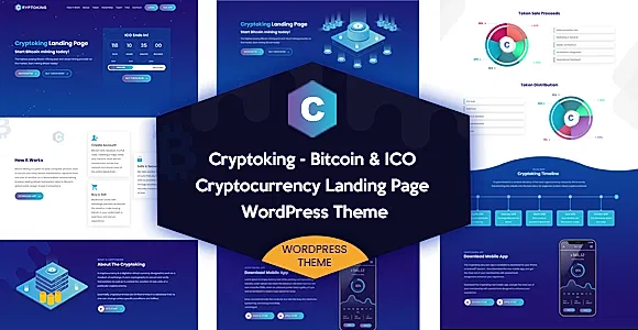 Cryptoking WordPress Theme