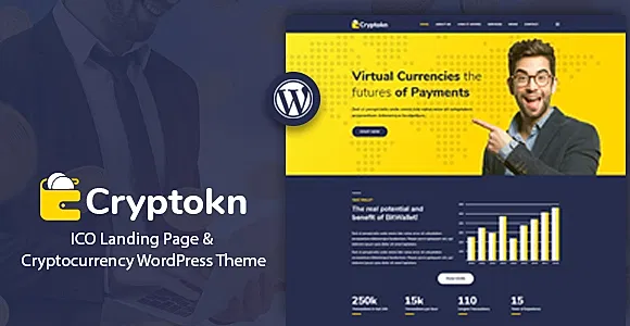 Cryptokn WordPress Theme