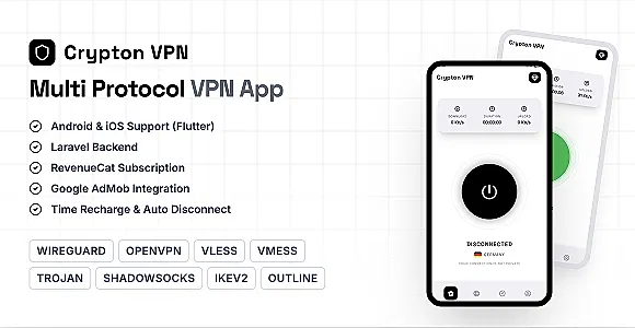 Crypton VPN - Multi Protocol VPN App | Android VPN & iOS VPN | Fast VPN Proxy
