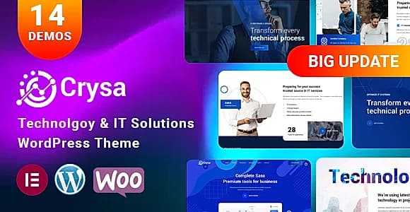 Crysa WordPress Theme